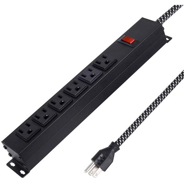 CFMASTER / 6個口 / 125V・15A・1875W / サージプロテクター 電源タップ OAタップ