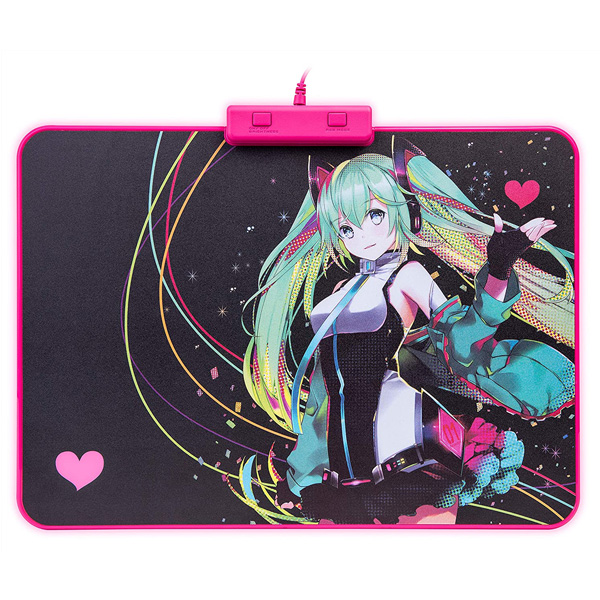Thermaltake / Draconem RGB Hatsune Miku Edition / 初音ミク / 光る マウスパッド