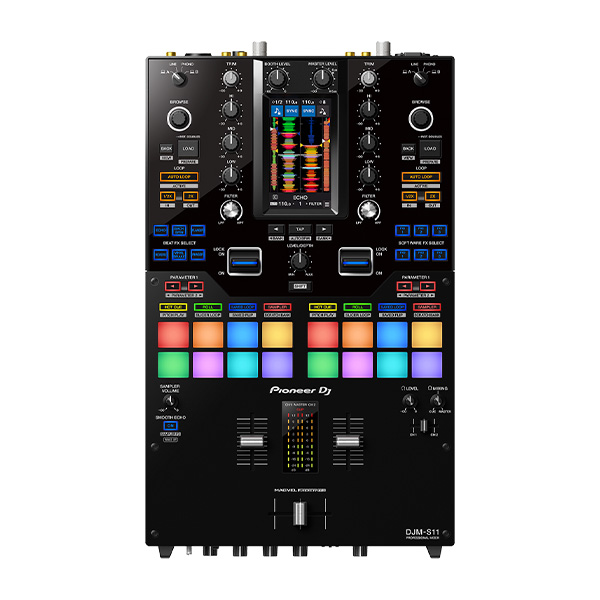 Pioneer DJ(パイオニア) / DJM-S11 【SERATO DJ・rekordbox対応】 スクラッチスタイル2chDJミキサー