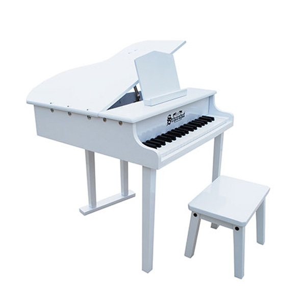 Schoenhut(シェーンハット) / 37-Key White (379W) / Concert Grand Piano and Bench / 37鍵盤 / グランドピアノ型 トイピアノ