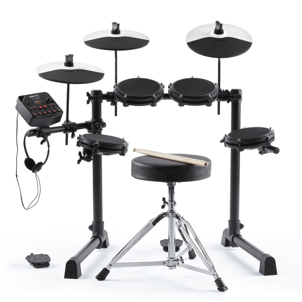 ALESIS(アレシス) / DEBUT KIT メッシュヘッド 電子ドラム / キッズ向け・子ども用ドラム入門セット 【ヘッドホン・ドラムスローン・スティック付属】