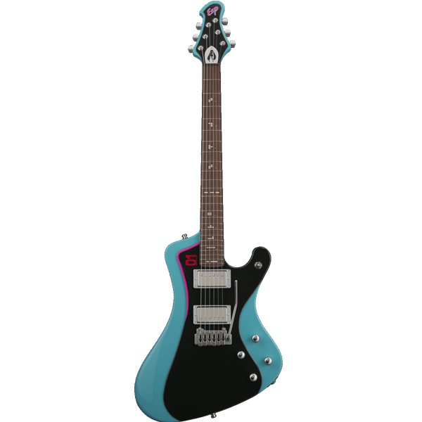 【通常分】 ESP(イーエスピー) / STREAM-Miku-Custom / 初音ミク シグネチュアモデル ギター 【受注生産品・代引き不可】