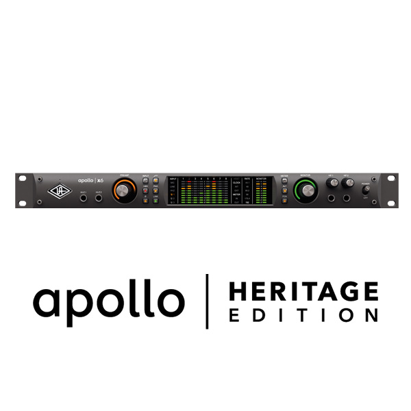 【数量限定/Sphere DLX をプレゼント！-12/31まで 】Universal Audio(ユニバーサルオーディオ) / Apollo X6 Heritage Editionマイクプリアンプ搭載16イン/22アウトオーディオインターフェイス  -