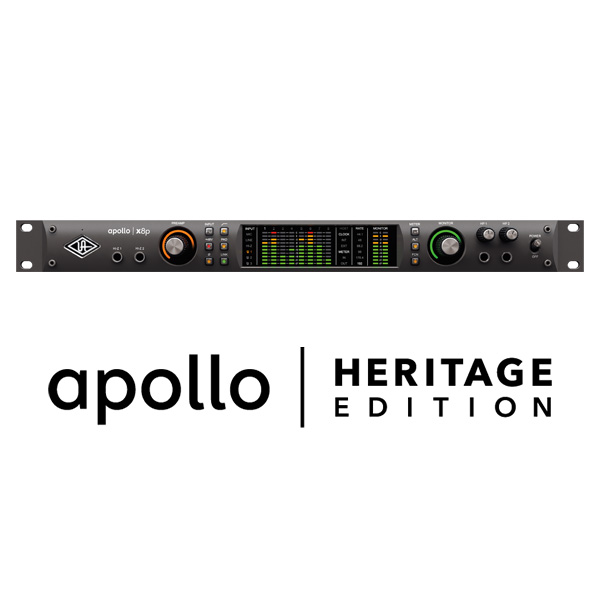 Universal Audio(ユニバーサルオーディオ) / Apollo X8P Heritage Edition - 8xUnisonマイクプリアンプ搭載18イン/22アウトオーディオインターフェイス -