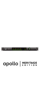 【人気UADプラグインをプレゼント！-3/31まで】Universal Audio(ユニバーサルオーディオ) / Apollo X16 Heritage Edition - 18イン/20アウトオーディオインターフェイス - 1大特典セット