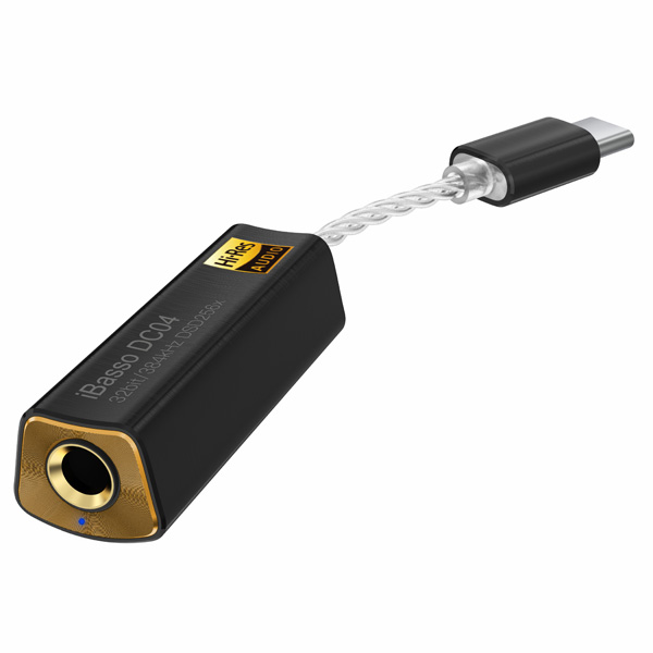 iBasso Audio(アイバッソ オーディオ) / DC04 (BLACK) 4.4mmバランス仕様 USB TYPE-C対応 小型 USB DAC 【12月25日発売】