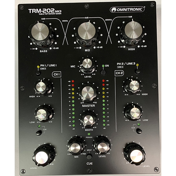 アウトレット販売 新品 ♪ Omnitronic TRM202 MK3 ♪ 送料無料 ♪ DJ機器