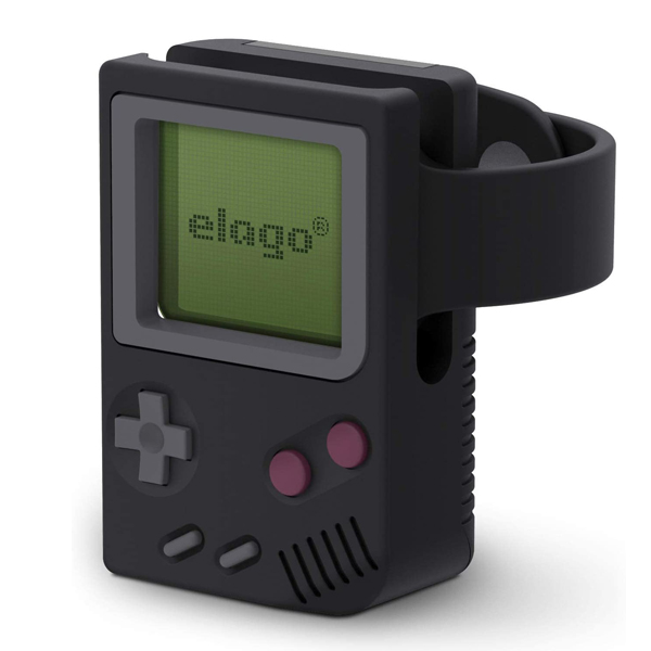 elago(エラゴ) / W5 Apple Watch スタンド / Black / シリコン カバーのみ 【海外限定・直輸入品】