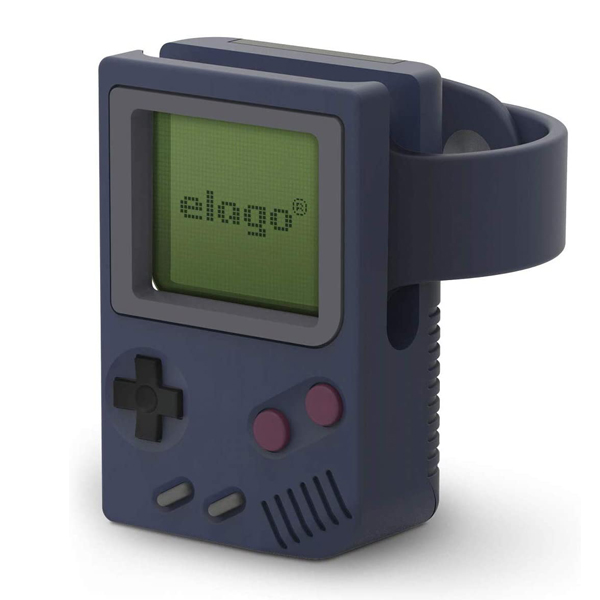 elago(エラゴ) / W5 Apple Watch スタンド / Jean Indigo / シリコン カバーのみ 【海外限定・直輸入品】