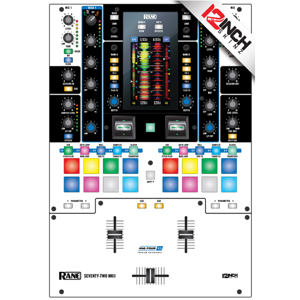 12INCH SKINZ】「RANE / Seventy Two MK2」をお好みのカラーにカスタム