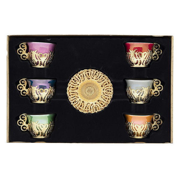 Alisveristime / トルコ ギリシャ アラビア / 磁器 コーヒー ティー カップ 【輸入品】