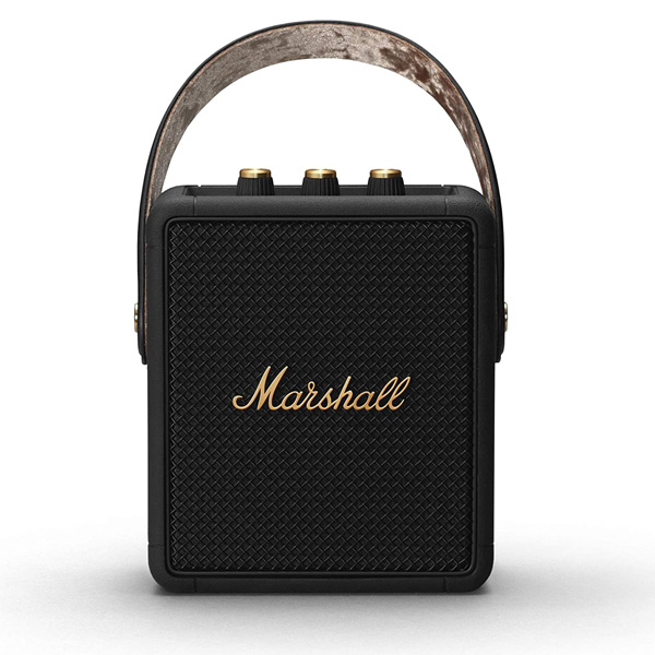 Marshall(マーシャル) / STOCKWELL II (BLACK and BRASS) IPX4防水仕様 Bluetooth対応ワイヤレススピーカー 1大特典セット
