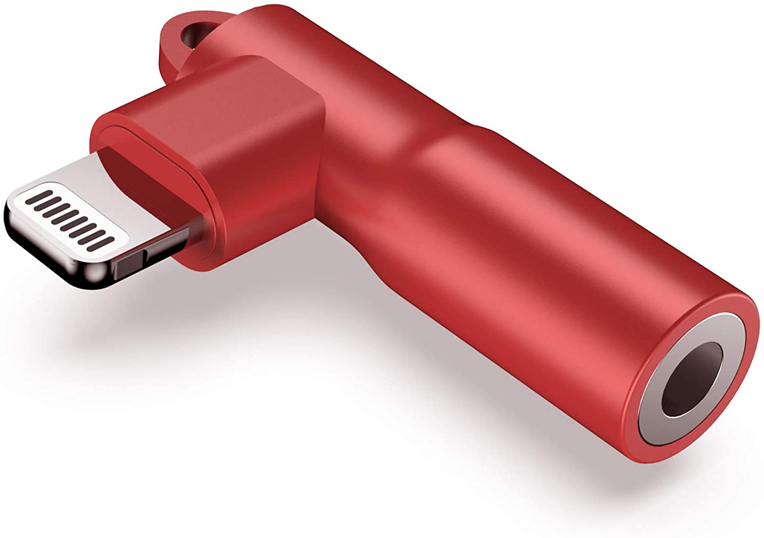 Mangotek / ヘッドホン変換アダプター Lightning to 3.5 mm (RED) 【Apple MFi認証】【iPhone 12/12 Pro/12 Pro Max/12 Mini/11/11 Pro/11 Pro Max/Xs/ Xs Max/XR/ X/iPhone 8/8 Plus等対応】