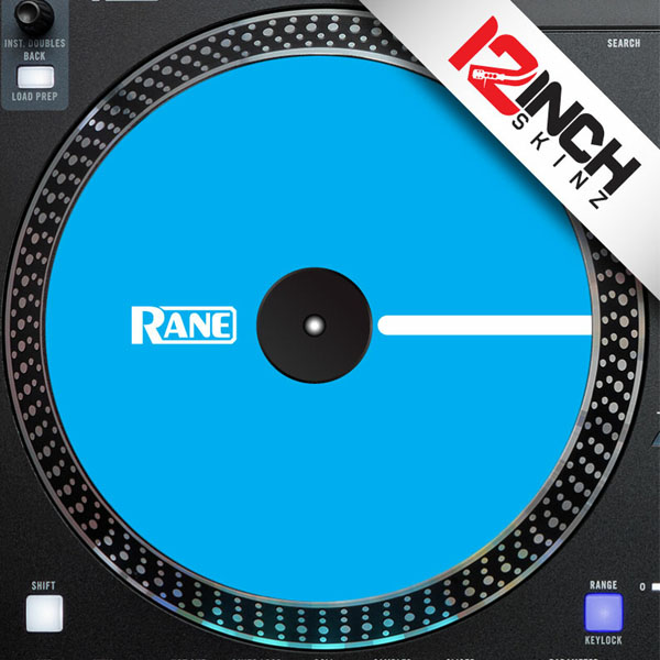 12inch SKINZ / Rane One / ディスク用 Skinz (SINGLE) / Colors LTBLUE-SMOOTH / 機材用スキン