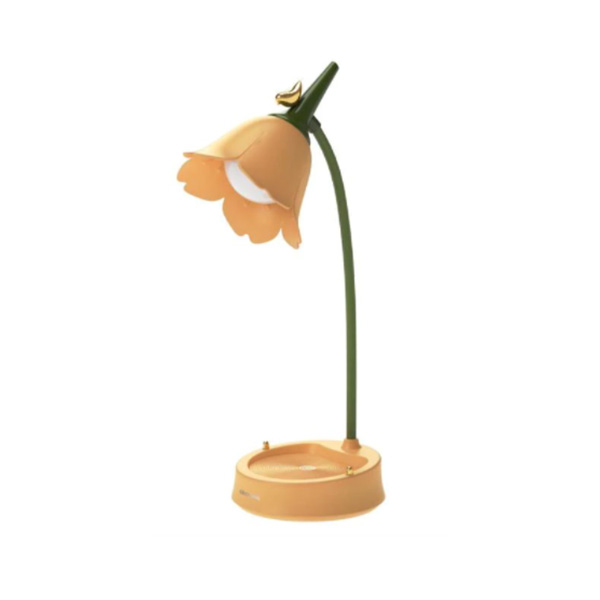 花 フラワー テーブルランプ (yellow) USB充電式 【輸入品】