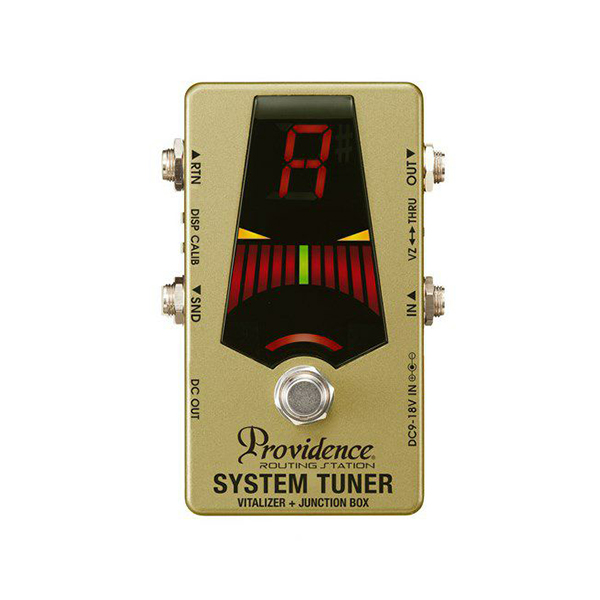 PROVIDENCE(プロヴィデンス) / STV-1JB (限定色 シャンパンゴールド) System Tuner Vitalizer+Junction Box - ジャンクションボックス VITALIZER ミュートボックス チューナー - 《ギターエフェクター》 1大特典セット