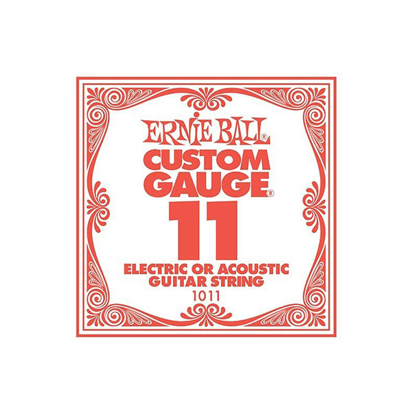 Ernie Ball(アーニーボール) / .011 PLAIN STEEL #1011 / エレキギター バラ弦