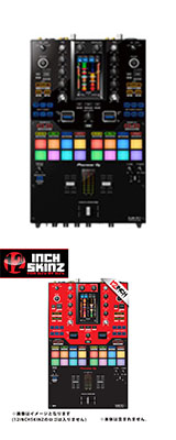 Pioneer DJ(ѥ˥) / DJM-S11 SERATO DJrekordboxб / DJM-S11 SKINZ (PAIR / 2)(RED/BLACK)12inch SKINZǼ1ʾ 5ŵå