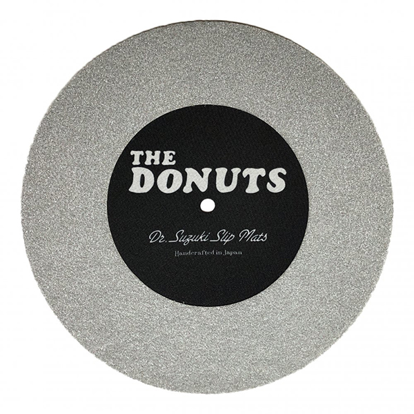 Dr. Suzuki / The Donuts (Grey / Black) Pair 2枚入(7”) 7インチ用コントロールマット (2枚/1ペア)