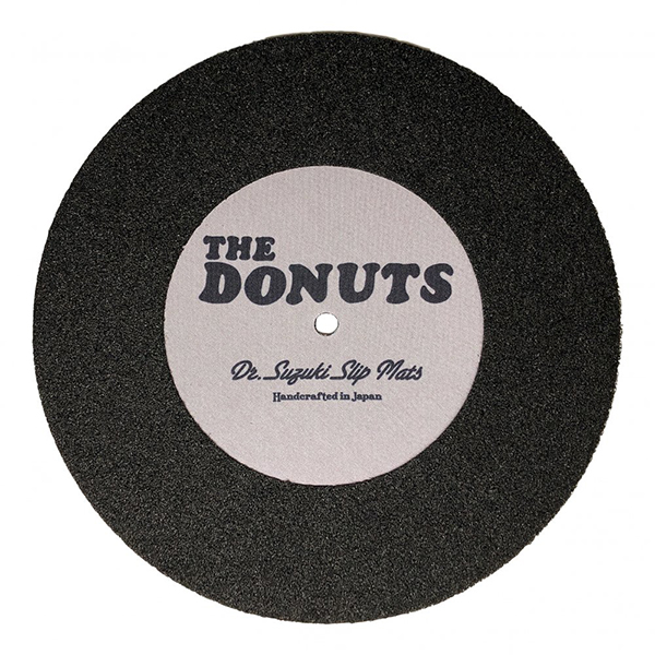 Dr. Suzuki / The Donuts (Black/Grey) Pair 2枚入(7”) 7インチ用コントロールマット (2枚/1ペア)