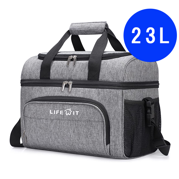 Lifewit / ソフトクーラーバッグ 軽量 ポータブル セパレート収納あり / 32Can (23L)