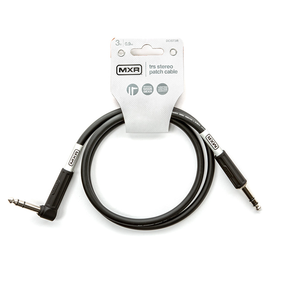 MXR(エムエックスアール)/ DCIST03R 3FT TRS STEREO CABLE 90cm ステレオケーブル