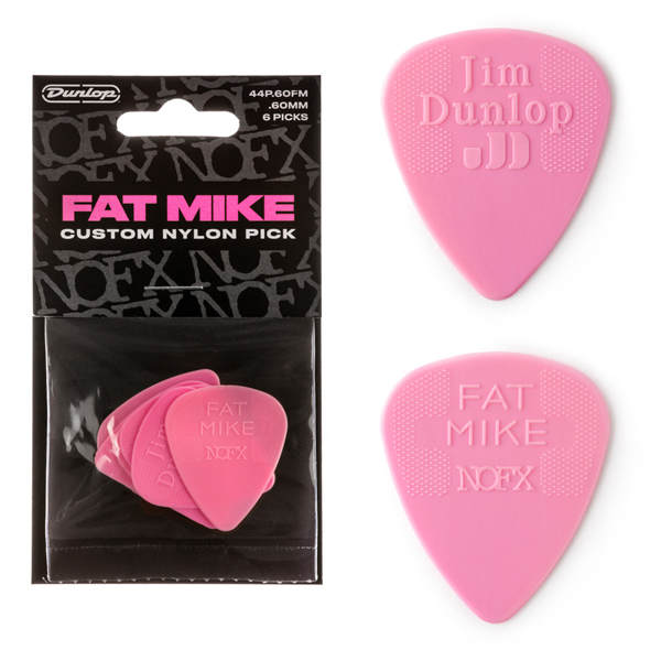 Jim Dunlop(ジムダンロップ) / FAT MIKE NYLON STANDARD 44P060FM ファット・マイク シグネイチャーピック