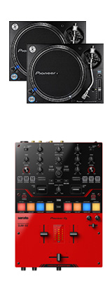 Pioneer DJ(パイオニア) / PLX-1000 DJM-S5セット【Serato DVS、rekordbox DVS対応】 9大特典セット