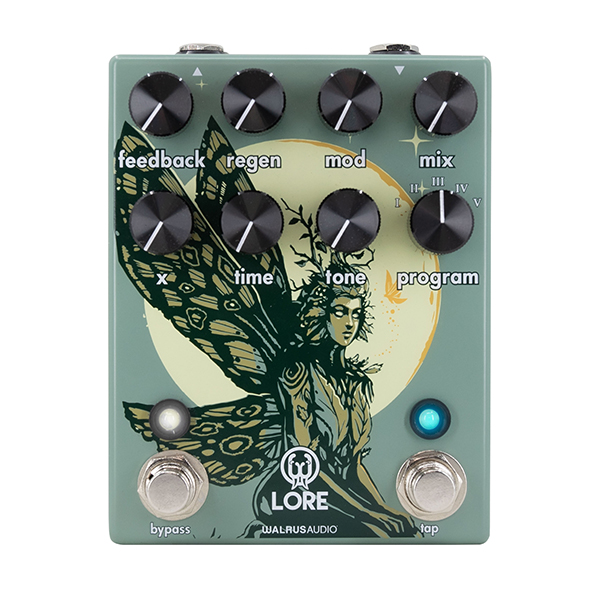 ■ご予約受付■ Walrus Audio(ウォルラスオーディオ) / Lore Reverse Soundscape Generator リバースディレイ リバーブ 【2022年7月24日発売】