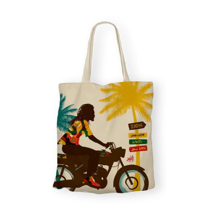 ロード・トゥ・ザイオン・スモールトートバッグ クラシックなトートバッグ Road To Zion Small Tote / RIDDIM DRIVEN(リディムドリヴン)