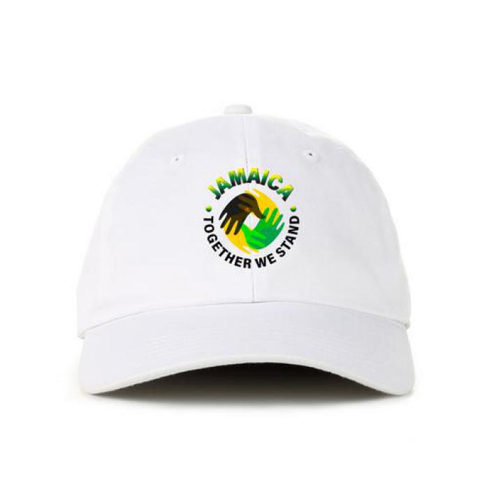 ジャマイカ政府によって始められた募金活動のキャップ Jamaica TWS Cap - Unisex / ホワイト
