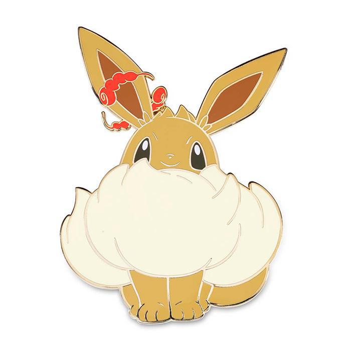 Pokemon Center(ポケモンセンタ)/Pok mon Giant Pins: Gigantamax Eevee Oversize Pin / 海外限定 ポケモン イーブイギガマックス 特大ピン