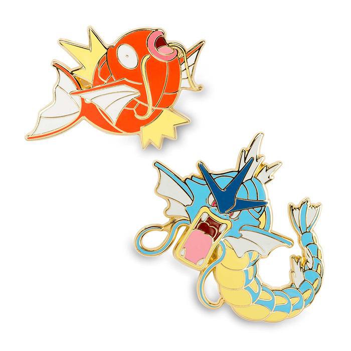 Pokemon Center(ポケモンセンタ) / Magikarp & Gyarados Pok mon Pins (2-Pack) / 海外限定 ポケモン コイキング&ギャラドス ピン