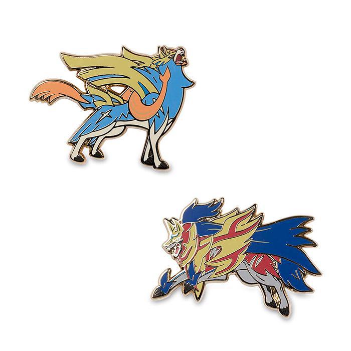Pokemon Center(ポケモンセンター) /Zacian & Zamazenta Pok mon Pins (2-Pack) / 海外限定 ポケモン ザシアン&マゼンタ ピン