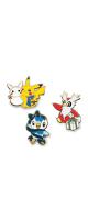 Pokemon Center(ポケモンセンター） /Pok mon Holiday Joy Pok mon Pins (3-Pack) / 海外限定　ポケモン　ピカチュウ＆ポッチャマ＆デリバード　ピン