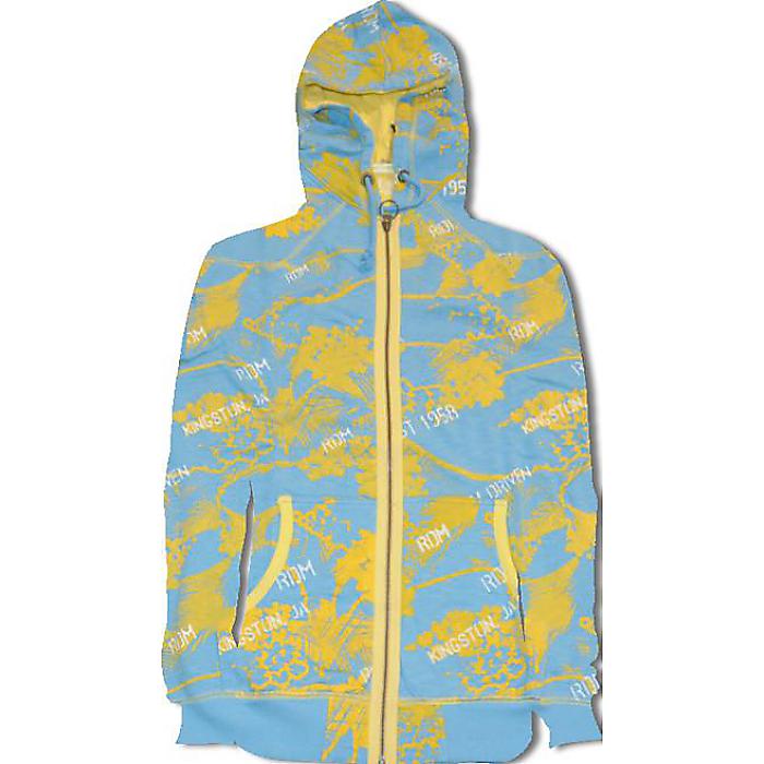 フルジッパー フリース フーディー ジャケット パーカー (ブルー/3XLサイズ) Full Zipper Fleece Hoodie Jacket / RIDDIM DRIVEN