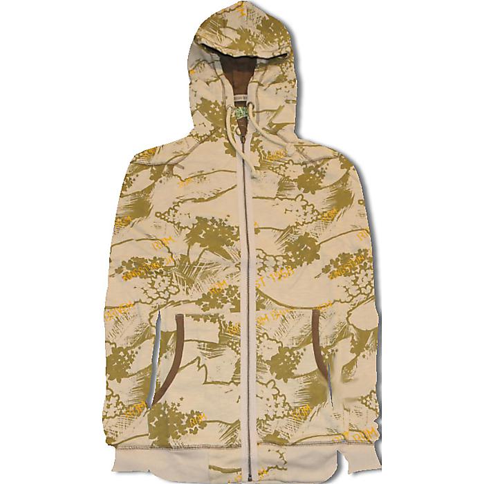 フルジッパー フリース フーディー ジャケット パーカー (ブラウン/3XLサイズ) Full Zipper Fleece Hoodie Jacket / RIDDIM DRIVEN