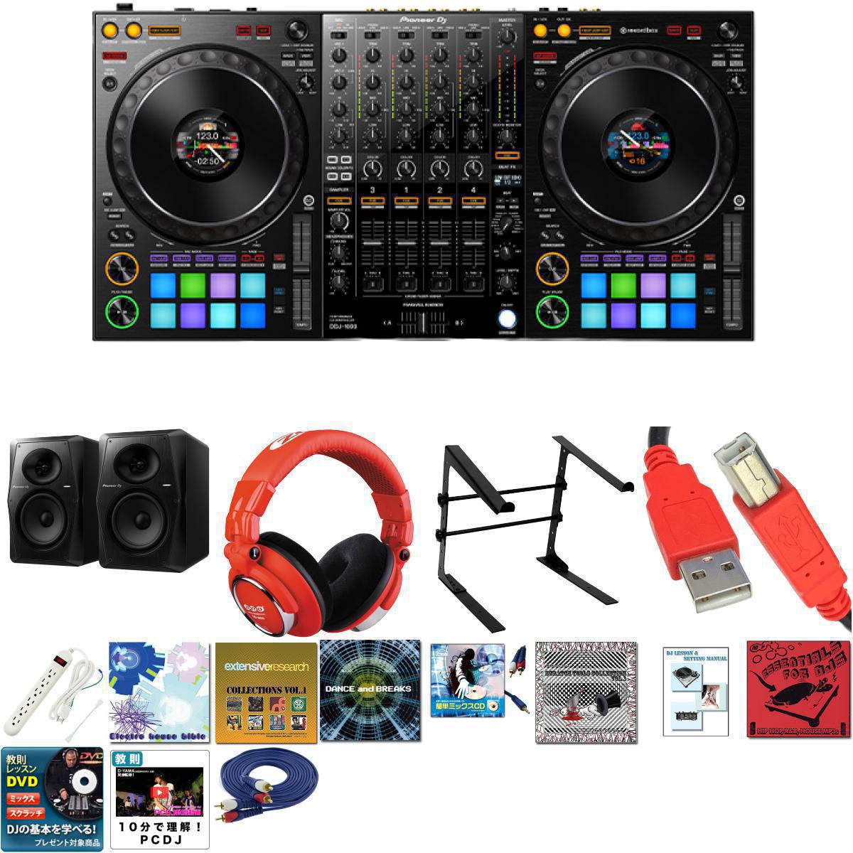 Pioneer DJ(パイオニア) / DDJ-1000 / VM-70 Pioneer DJ 激安プロ向けPioneer【rekordbox dj 無償対応】 15大特典セット