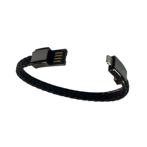 ブレスレット型 USB-A to Lightning ケーブル (L-BL-ATL)