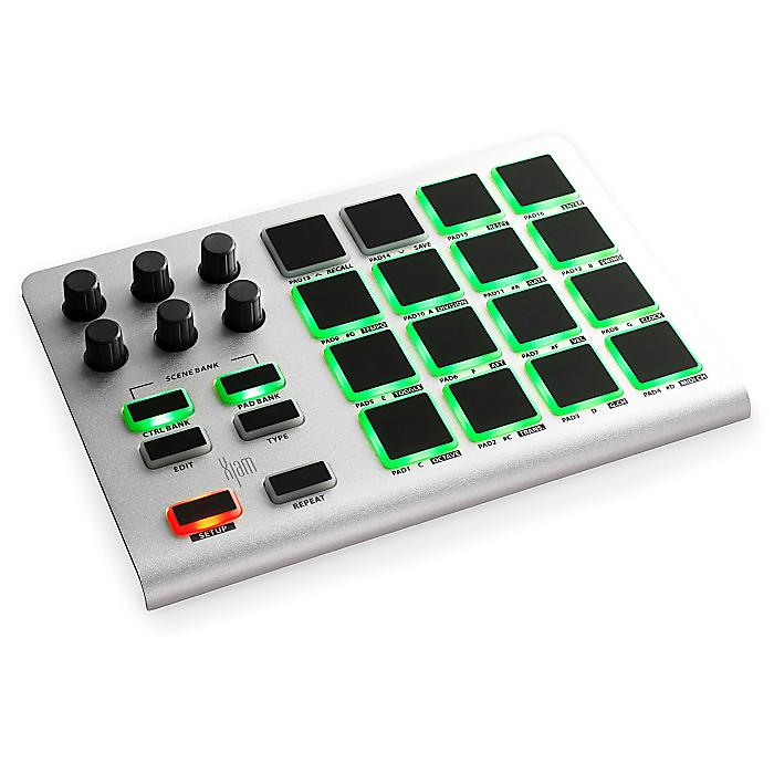 ■ご予約受付■ ESI Audiotechnik(イーエスアイ オーディオテクニク) / Xjam / USB MIDIパッドコントローラー 【2022年12月23日発売】