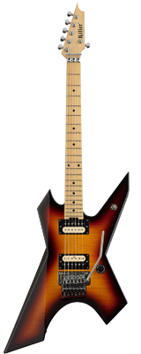 Killer(キラー) / KG-Exploder II Flame Top 3TS((3Tone Sunburst) エレキギター 変形ギター【受注生産】