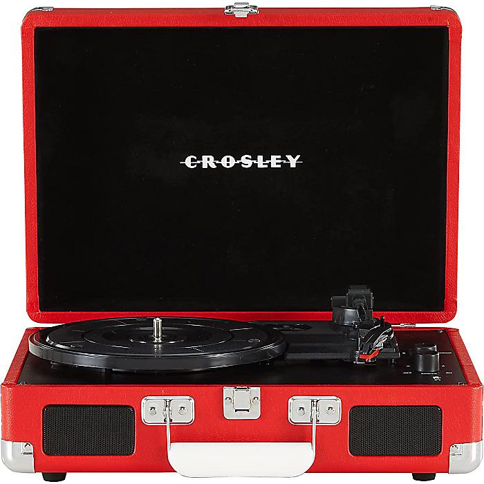 Crosley(クロスレイ) / CR8005DP-RE1 / Bluetooth対応 ポータブル レコードプレイヤー 【輸入品】レッド