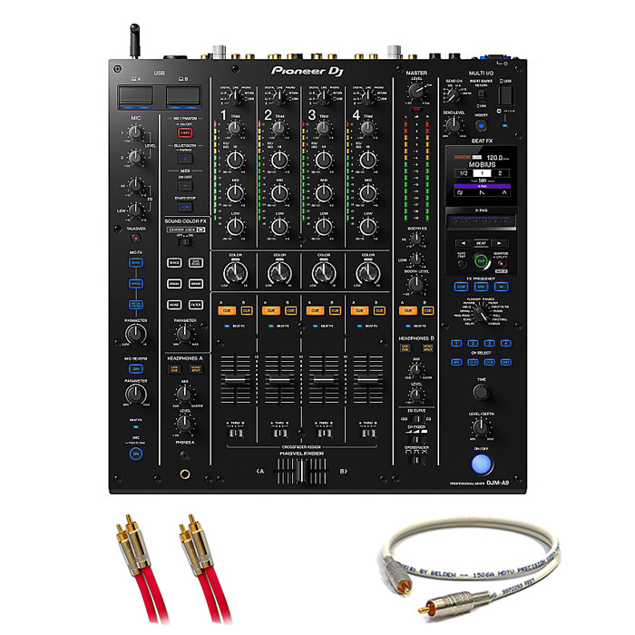 Pioneer DJ(パイオニア) / DJM-A9 - DJミキサー(DJM-900NXS2後継機種)ワイヤレス対応 1大特典セット