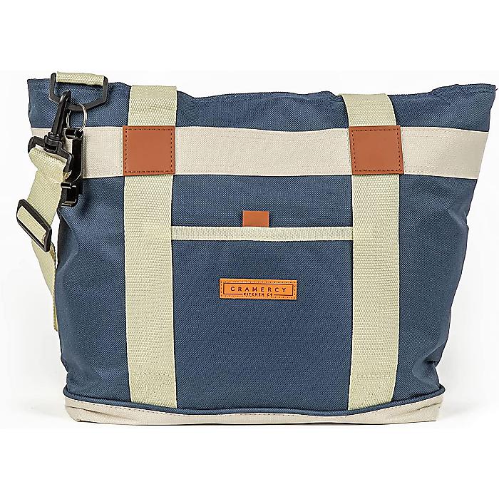 Gramercy / ソフトクーラーバッグ 5ガロン(約19L) Navy Blue / 断熱 ポータブル 軽量 折りたたみ式 キャンプ 旅行 買い物 ビーチ
