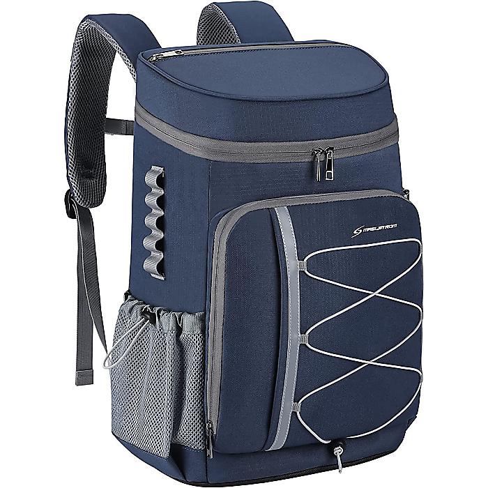 Maelstrom / クーラー バックパック 32L ブルー / 漏れ防止 断熱 軽量 ソフトクーラーバッグ ランチバッグ キャンプ ビーチ ハイキング ショッピング 旅行