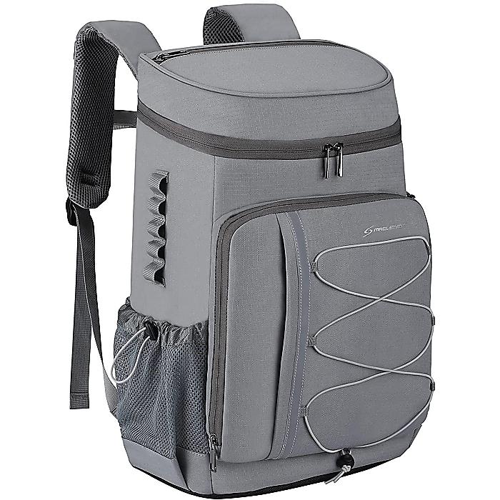 Maelstrom / クーラー バックパック 32L グレー / 漏れ防止 断熱 軽量 ソフトクーラーバッグ ランチバッグ キャンプ ビーチ ハイキング ショッピング 旅行