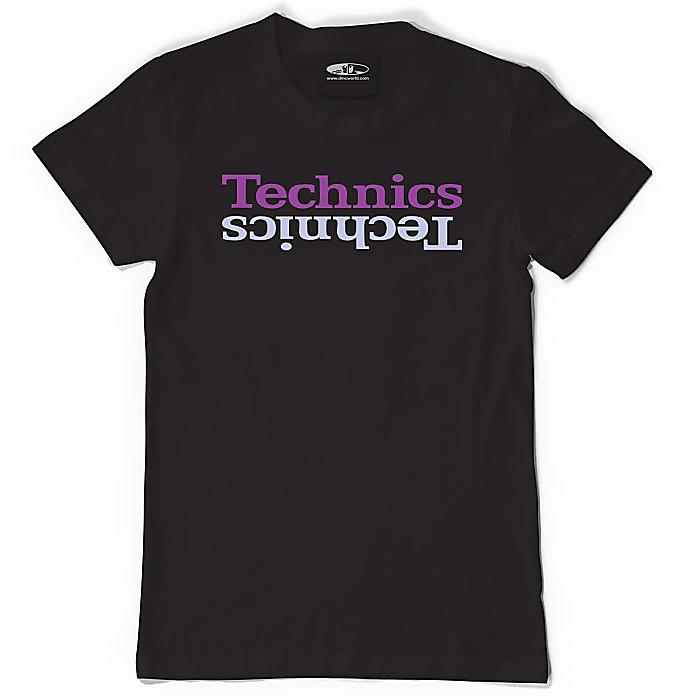DMC(ディーエムシー) / T101P TECHNICS LIMITED EDITION (BLACK T / PURPLE LOGOS ) S - Tシャツ -