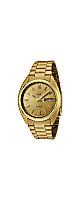 SEIKO(セイコー) Men's SNXS80K 5 Automatic Gold Dial Gold-Tone Stainless Steel