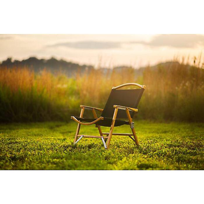 Kermit Chair(カーミットチェアー) /　Classic Oak-Black / 木製折り畳み椅子,アウトドア
