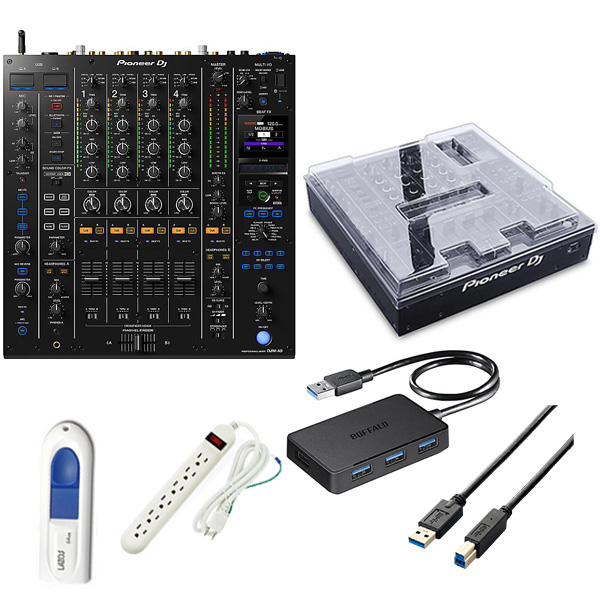 Pioneer DJ(パイオニア) / DJM-A9 デッキセーバーセット【マグネット付USBハブ付属】